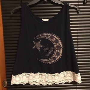 Moonchild tank crop top.